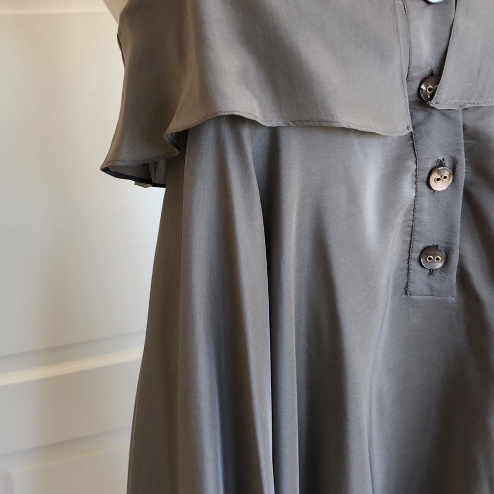 🎉HP🎉Stella McCartney Spagetti Strap Ruffle Dress - Picture 4 of 12